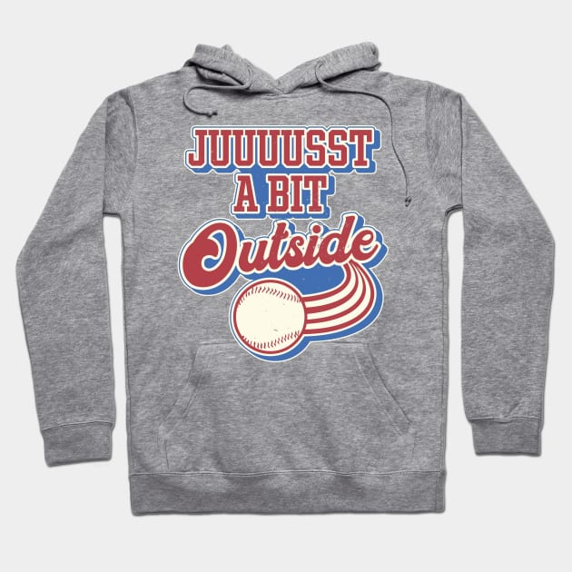 Harry Doyle 'Juuuust a Bit Outside' Baseball Fan Art Hoodie by darklordpug